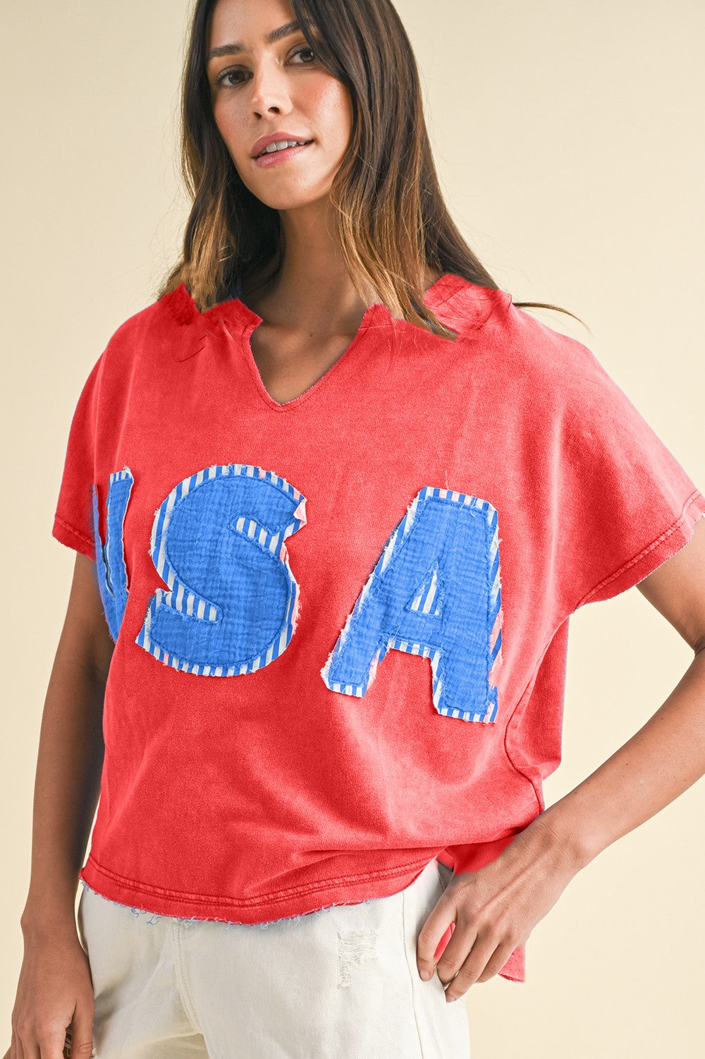 USA Patch Tee