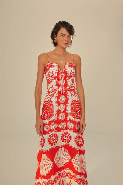 Ainika Shell Maxi Dress