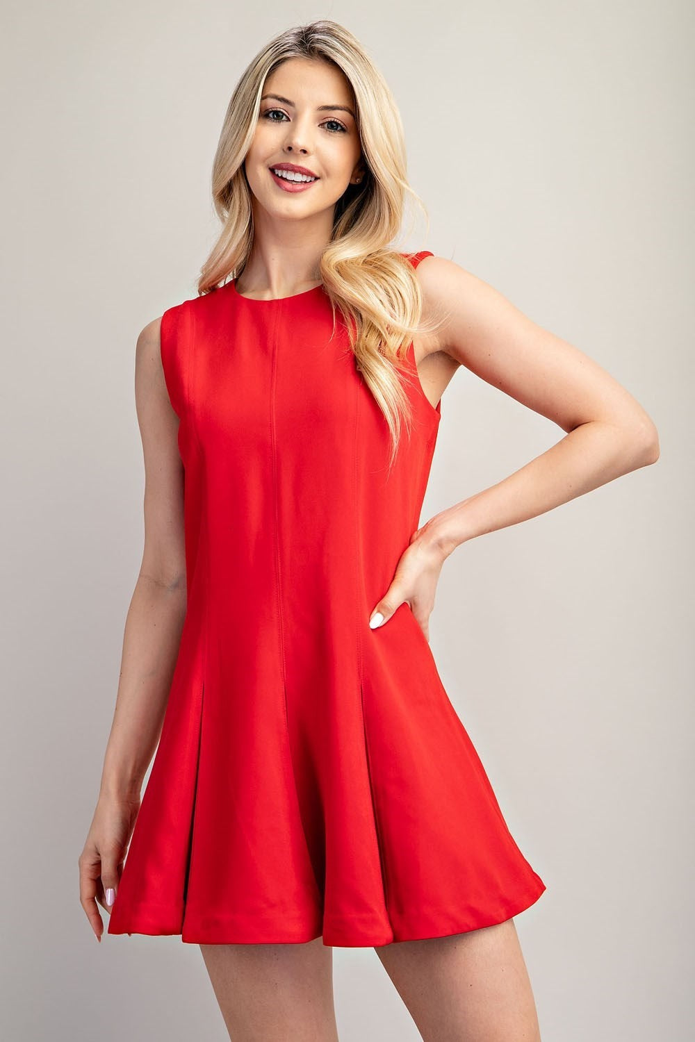 Rainey Red Dress