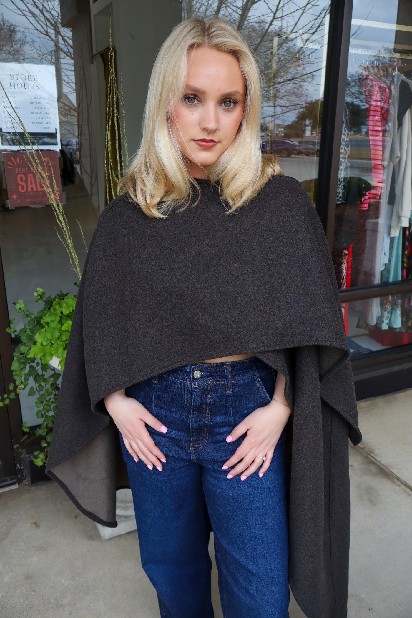 Laura Asymmetrical Shawl