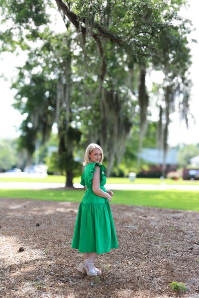 Hydrangea Midi Dress