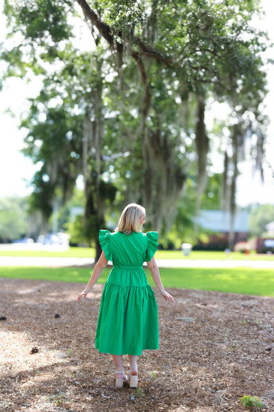 Hydrangea Midi Dress