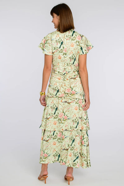 Mackenzie Dress - Chinoiserie Pear