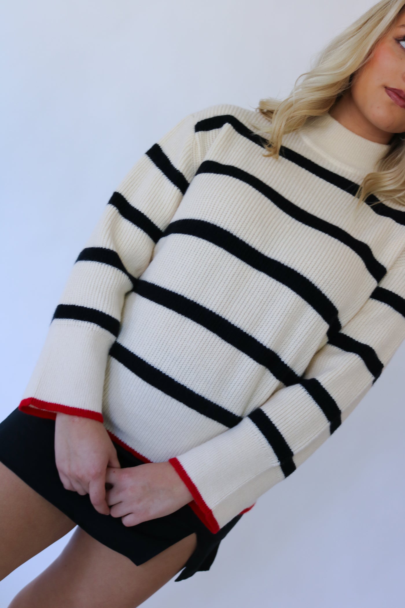 Natalie Striped Sweater