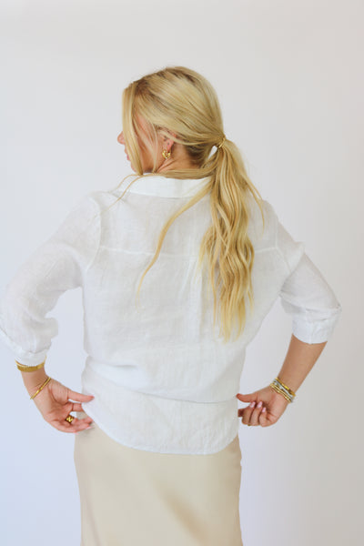 Laya Linen Top