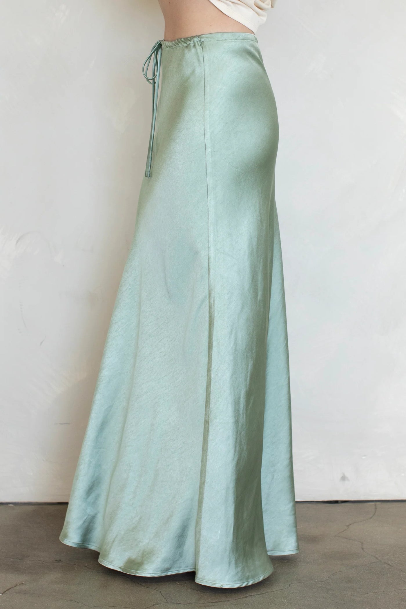 Valarie Satin Skirt