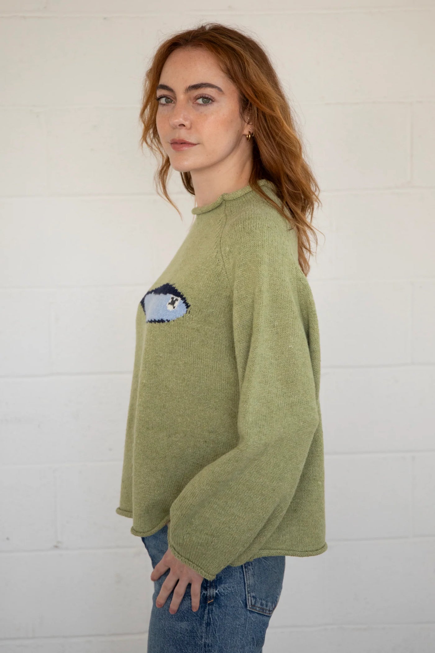 Sardine Sweater- Olive