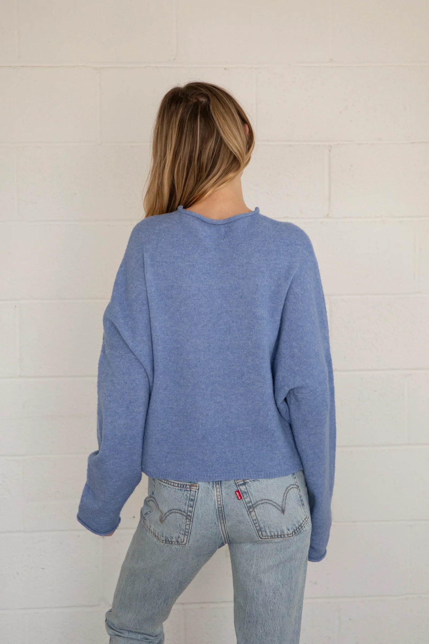Dusty Blue Piper Cardigan