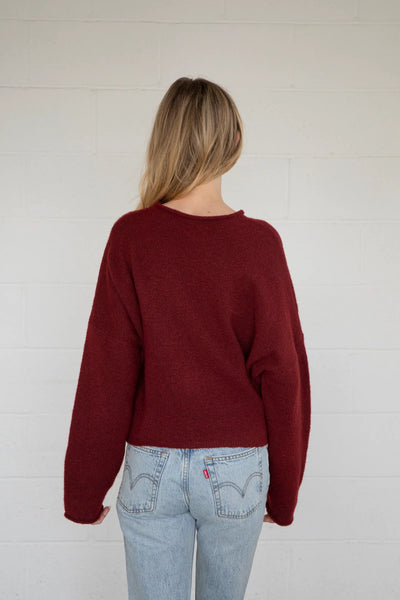 Wine Piper Cardigan