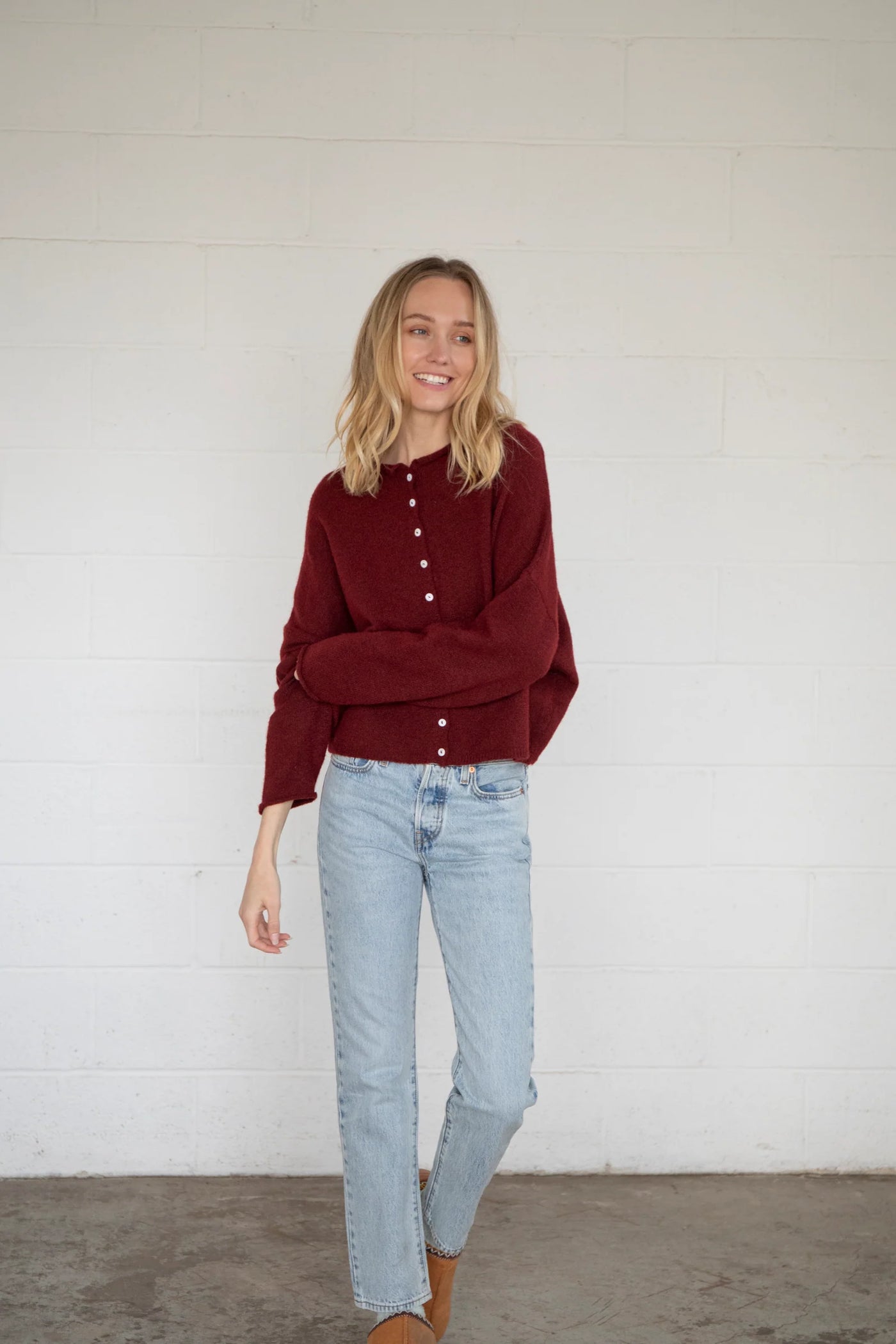 Wine Piper Cardigan