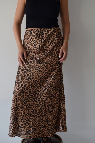 Gemma Skirt- Leopard