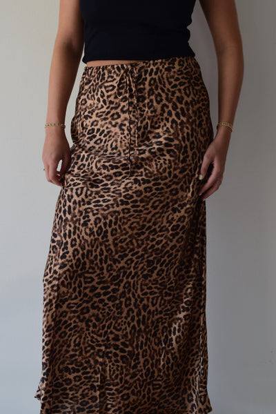 Gemma Skirt- Leopard