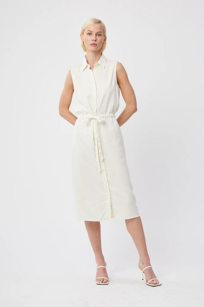 Tencel Midi Shirtdress