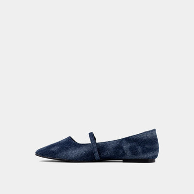 Adele Denim Ballet Flat