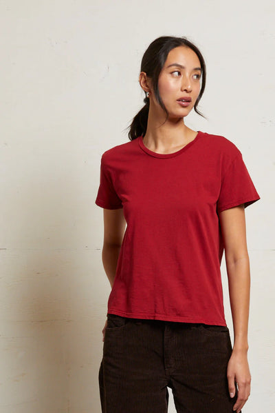 Harley Boxy Crew Tee- Maple