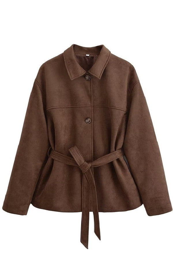 Matilda Suede Coat