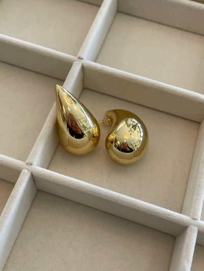 Julip Teardrop Stud- Gold