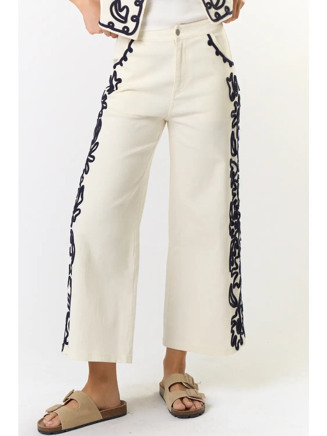Kori Embroidered Pants