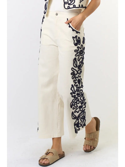 Kori Embroidered Pants