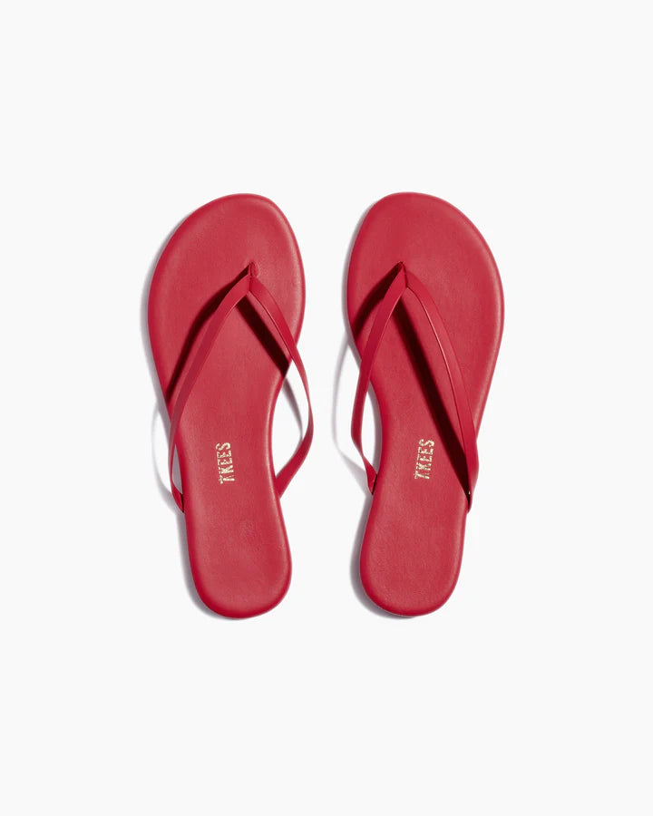 Red Tkees Flip Flops