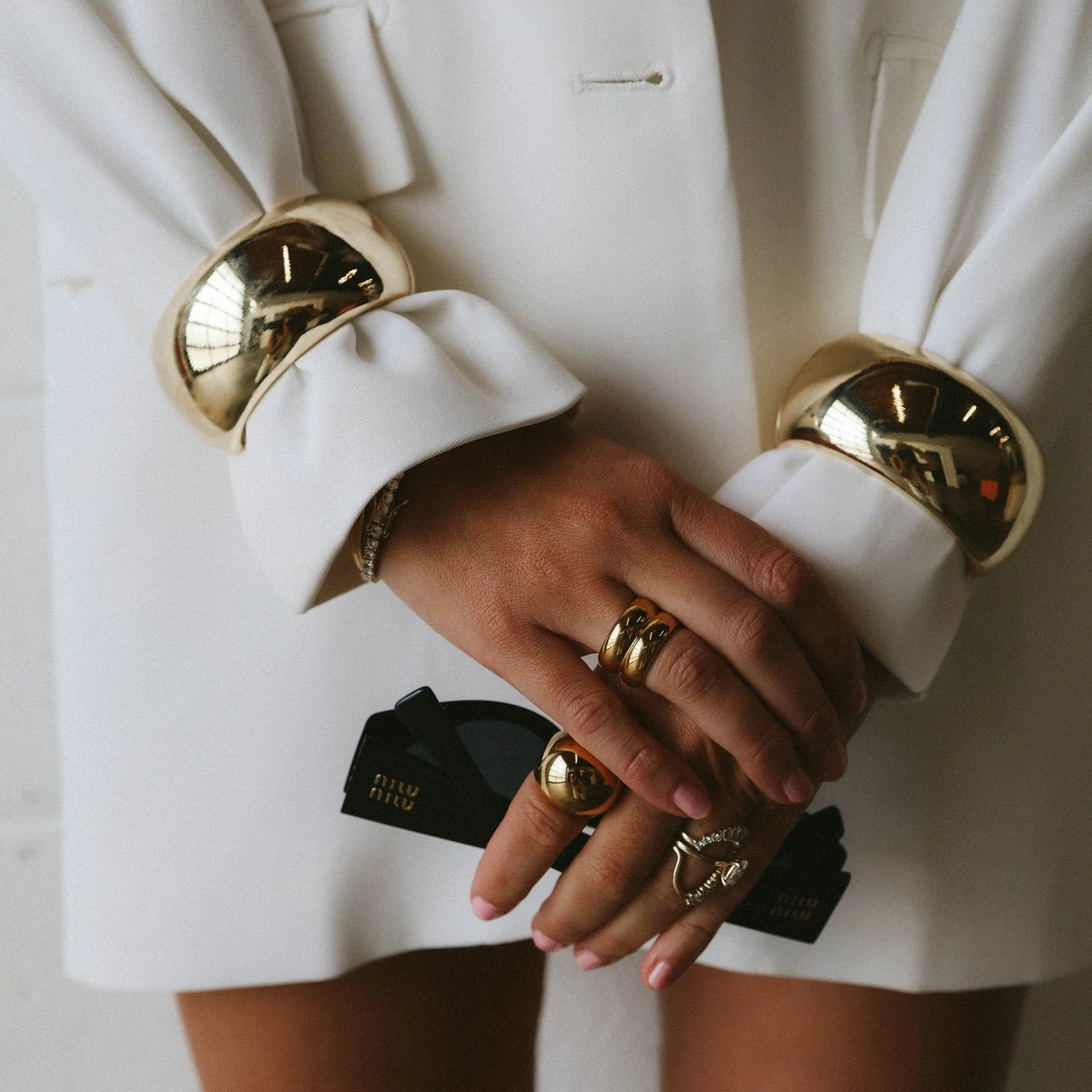 Marceline Gold Cuff-Gold
