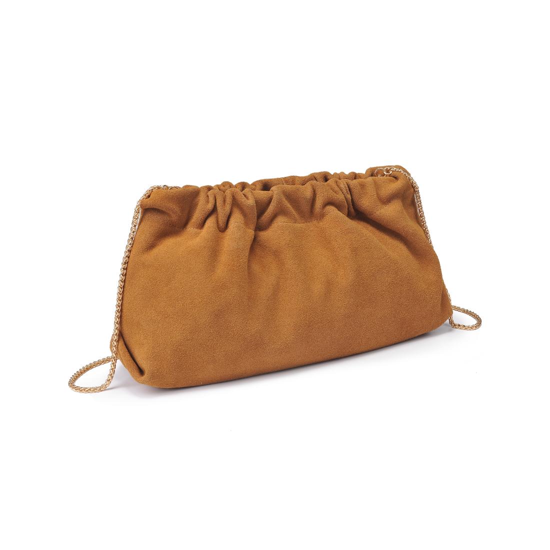 Penelope Suede Bag-Tan