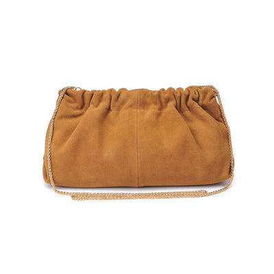 Penelope Suede Bag-Tan