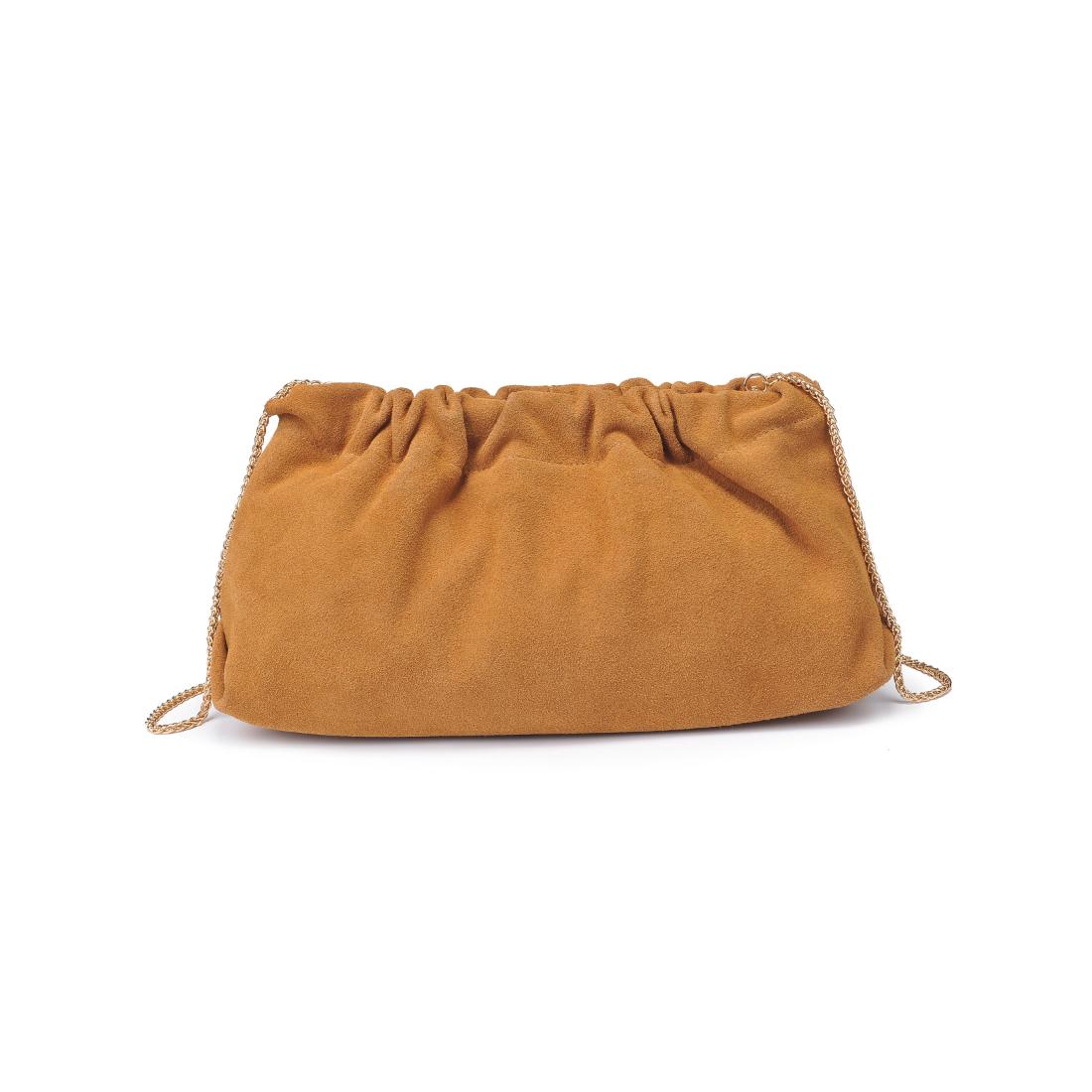 Penelope Suede Bag-Tan