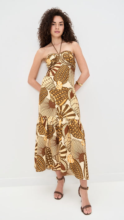 Shell Sand Maxi Dress