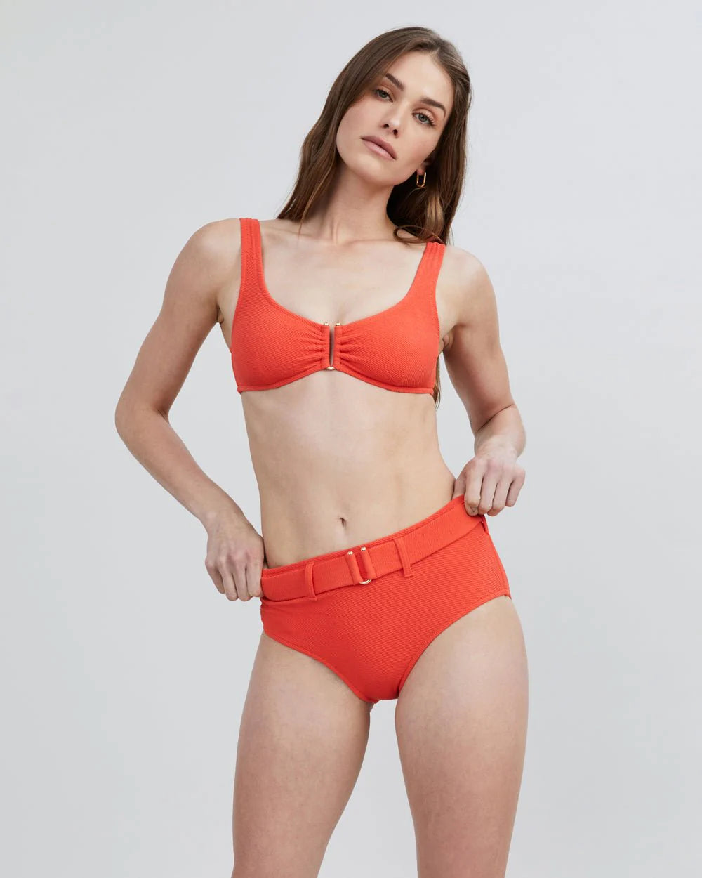 Annie Bikini Bottom- Lava