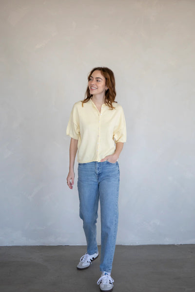 Toby Cardigan- Butter