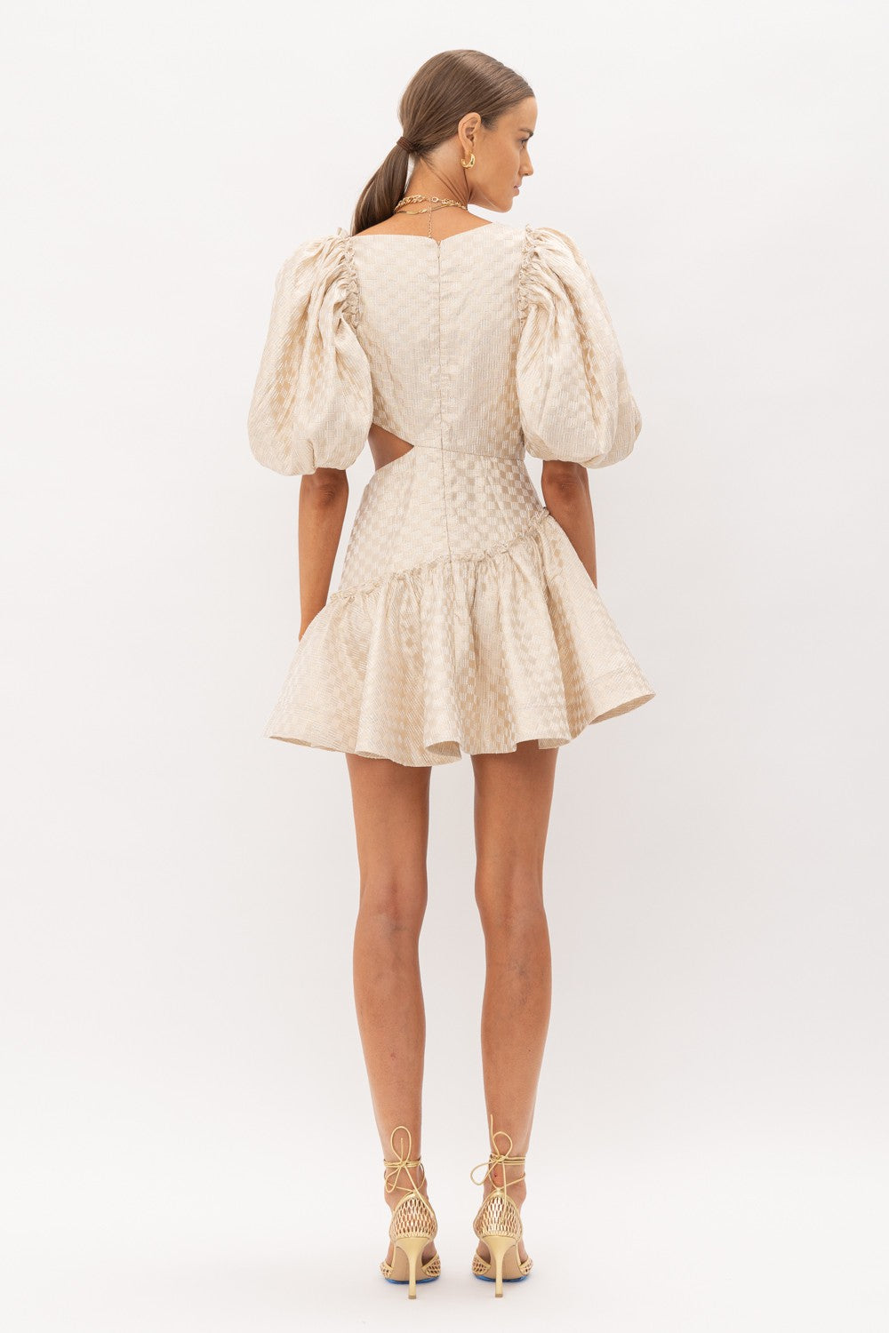 Claire Natural Mini Dress