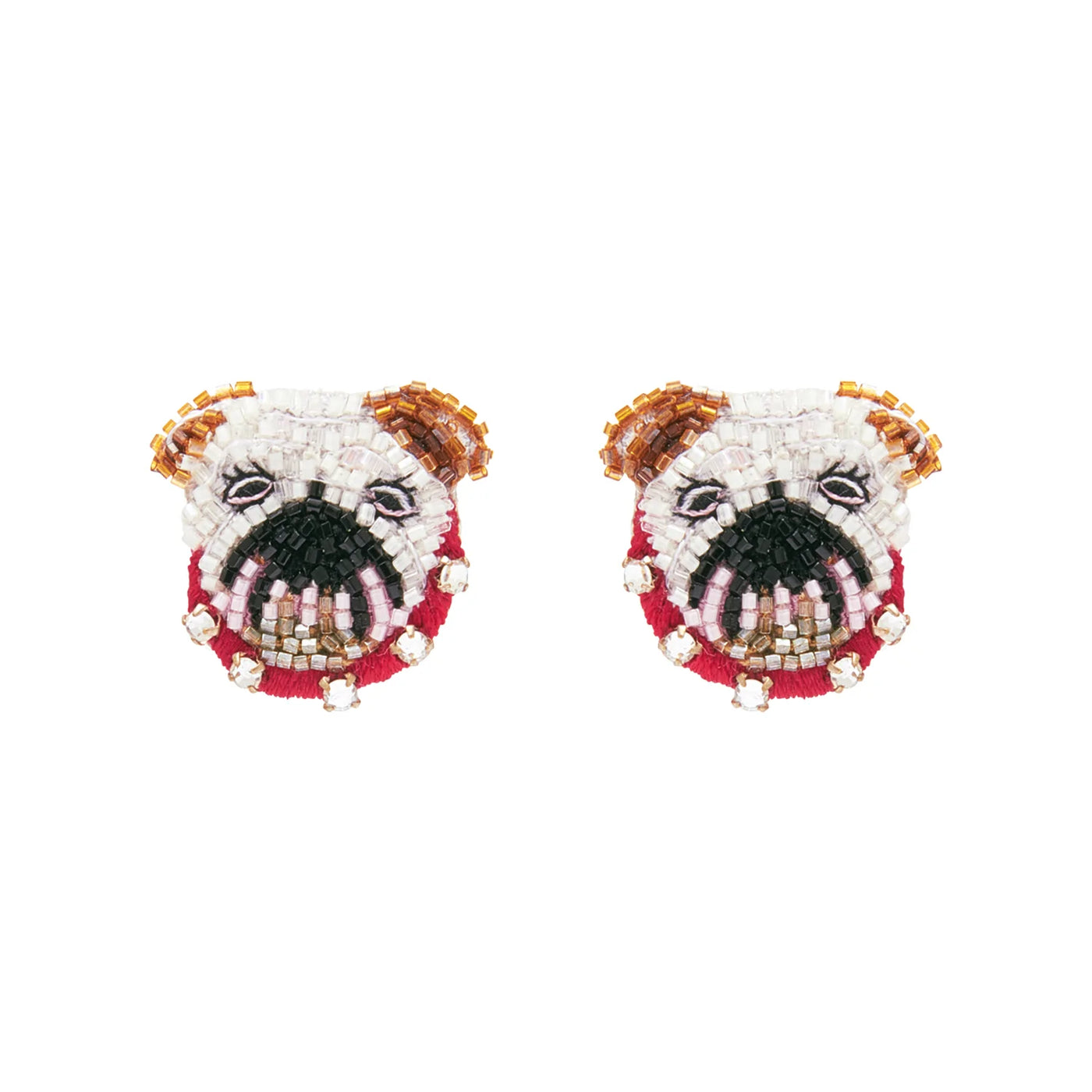 Mignonne Gavigan Bulldog Stud Earrings
