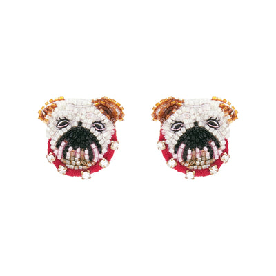Mignonne Gavigan Bulldog Stud Earrings